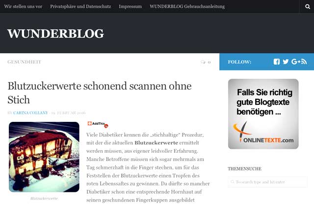WUNDERBLOG