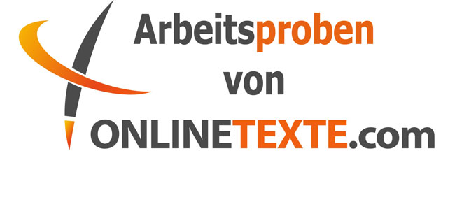 Arbeitsproben von onlinetexte.com